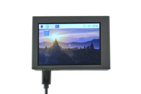 Raspberry Pi 4 Metal Case with 3.5" 480x320 TFT Touch Screen