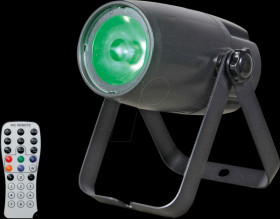 51916152 LED pinspot with COB LED and DMX control as well as IR remote co