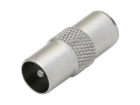 WTYK ANTENOWY PODWÓJNY WTYK - WTYK METAL