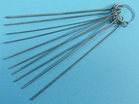 ZESTAW IGIEŁ STAL.DO WYLUT.10-SZT