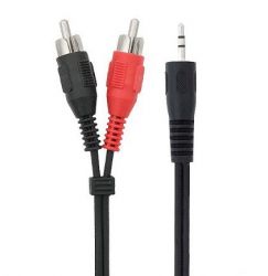PRZEWOD JACK 2*RCA 1.5-1.8M 2.