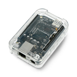 Obudowa BeagleBone Black - HQ przezroczysta