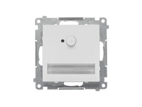 SIMON 55 Oprawa oświetleniowa LED 230 V z czujnikiem ruchu (1,4 W) barwa zimna biała 5900K jasnoszary mat TOSC5K.01/114 KONTAKT