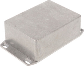 Aluminum enclosure, (L x W x H) 110 x 82 x 44 mm, natural, IP54, 1590SFL