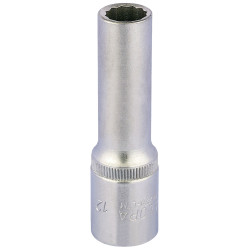 Elora 11932 12mm 1/2&quot; Square Drive Deep Bi-hexagon Socket