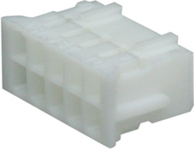 Socket housing, 10 pole, pitch 2 mm, straight, green, PHDR-10VS