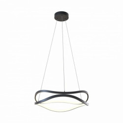 Lampa wisząca HARLEY kolor czarny metal/aluminium, silikon, LED 3600 Lm 3000K IP20 MD7864-2S-3BT Zuma Line