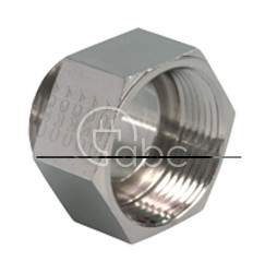 Okucia redukcyjne M6x1.0, mosiądz niklowany, 3600.06.08