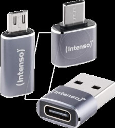 7600913 USB MIX480 adapter for USB-C, USB-A and microUSB, set of three