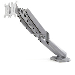 StarTech.com ARMSLIMDUOS Desk Mount Dual Monitor Arm with USB &amp; Audio - Desk Cl