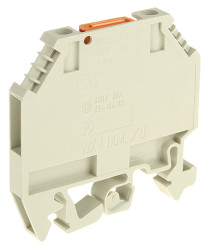 Złączka szynowa z odłącznikiem nożowym Wieland poziomy: Pojedynczy 22 → 10AWGŚruba WK raster: 6mm 20A 800 V