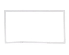 Ramka wypełniająca podwójna serii DECO biały DRW-2