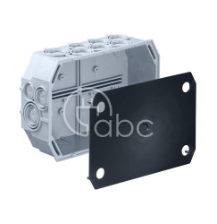 Obudowa do prowadzenia przewodów, głębokość 64 mm, 9912.01