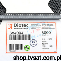 Dioda prostownicza 400V 1A SM4004 SMD-DO213AB DIOTEC