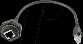 QRJ45 RJ45 jack, outdoor feedthrough