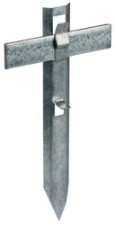 Śledź do płaskownika, prosty, dł. 280 mm, St/tZn 290002