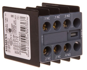 Styki pomocniczne 1Z 2R montaż czołowy S00 do S3 przył śrubowe SIRIUS 3RH2911-1HA12