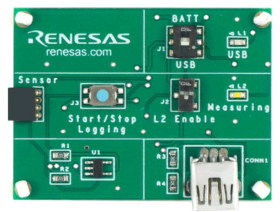 Zestaw rozwojowy czujników, do uzytku z: HS4001 Czujnik wilgotności i temperatury, Zestaw testowy, HS4000-EVK, Czujnik