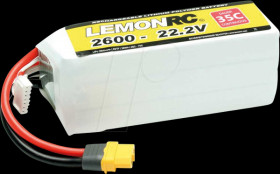 LiPo Akku LEMONRC 2600 - 22.2V (35C)