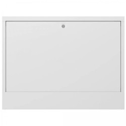 Szafka natynkowa ORN-4 do montażu rozdzielacza hydraulicznego na 10 obwodów grzewczych 760x121x580mm biała