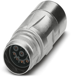 Jack, 17 pole, crimp connection, standard/SPEEDCON locking system, straight, 1243311