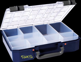 143608 Compartment box, CarryLite 80, 337 x 79 x 278 mm, 9 inserts