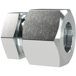 Locking screw, L 26 mm, 315 bar, steel, galvanized, for compressed air/pneumatics, 159390
