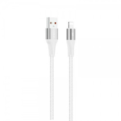 KABEL USB/IPHONE 3A 1M BIALY VIDVIE