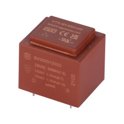 Vigortronix VTX-121-3023-212 Encapsulated PCB Transformer 230V 2.3VA 0-12V