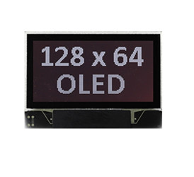Wyświetlacz OLED 0.96cal Biały macierz pasywna 128 x 64pikseli Midas COG I2C, równoległe, SPI