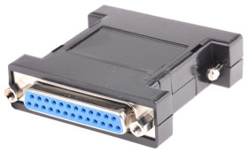 Adapter D-sub z typu D-Sub z 25 stykami na rodzaj Żeński z rodzaju Męski na typ D-Sub z 25 stykami