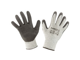 Rękawice antyprzecięciowe pokryte nitrylem 4X43D rozmiar 10 97-610-10 TOPEX