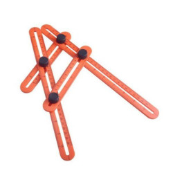 Protractor - Multi-plane Ruler - Multifunction Angular Ruler