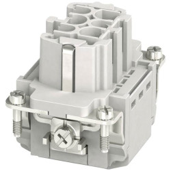 Phoenix Contact 1407729 HC-B 10&#x2B;PE Socket Inset Plug &amp; Clip 1 piece