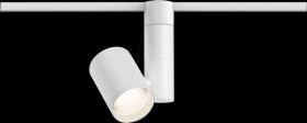 95534 URail LED rail spotlight Zeuz, 15°, 2860 lm, 33 W, 3000 K, dimma