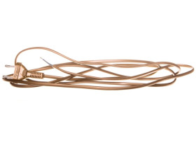 Przewód przyłączeniowy bez wyłącznika 250cm złoty SP-250/2X0,75/-ZLO YNS10000457
