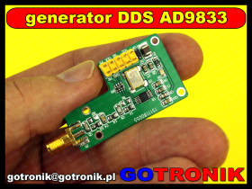 Moduł generatora sygnałowego AD9833 DDS