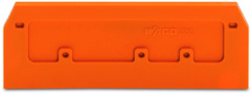 End/Intermediate plate for terminal block, 280-371