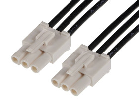 Molex Obudowa złącza pin męskiego na kabel Ilość pinów 3 2162901032 1 szt. towar pakowany luzem
