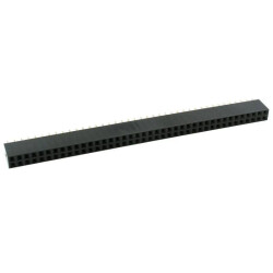 Gniazdo goldpin dwurzędowe, 2x40 pin, raster 2,54 mm