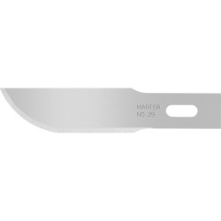 Martor 29.50 Convex Blade 10 Piece High-Quality Steel Sharp 45mm Length