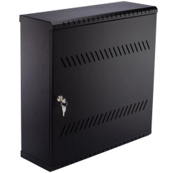 Szafa wisząca RACK 19 cali 4U+3U 180mm CCTV CATV TPR czarna