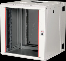 26210012 19-inch wall-mounted housing, 12 U, depth 600 mm