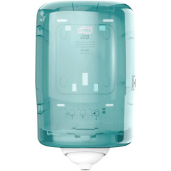 Tork 473167 Reflex Paper Towel Dispenser Plastic White/Turquoise