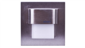 Oprawa Przyschodowa Tango Mini Led Light 10 V Dc 0,4 W Ip 66 3000 K Szlif Inox