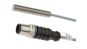 Czujnik Indukcyjny W Całości Ze Stali M8x1 Dł: 45Mm Zabudowany Sn: 3 10-30 V...