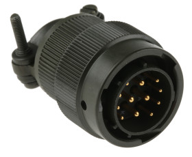 Złącze 12-pinowe Męski Amphenol Limited Męski Montaż na kablu MIL-DTL-26482 rozmiar 14