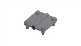 Złącze Uniwersalne 2-Elem. 80X80 Drut8-Drut8 Stal Ocynkowana Ogniowo 215.4 Og...