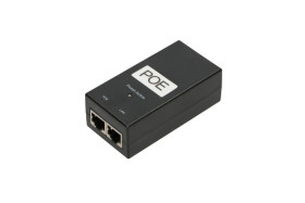 Zasilacz PoE 24V, 1A, 24W, Gigabit, kabel w zestawie Extralink POE-24-24W-G