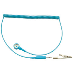 Bondline CCJ10SMLB 1.8m Coil Cord Banana Plug